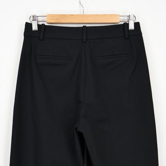 NWOT J.Crew Factory Remy Wide-Leg Cropped Stretch Dress Pant In Black Size 2 - Picture 6 of 9